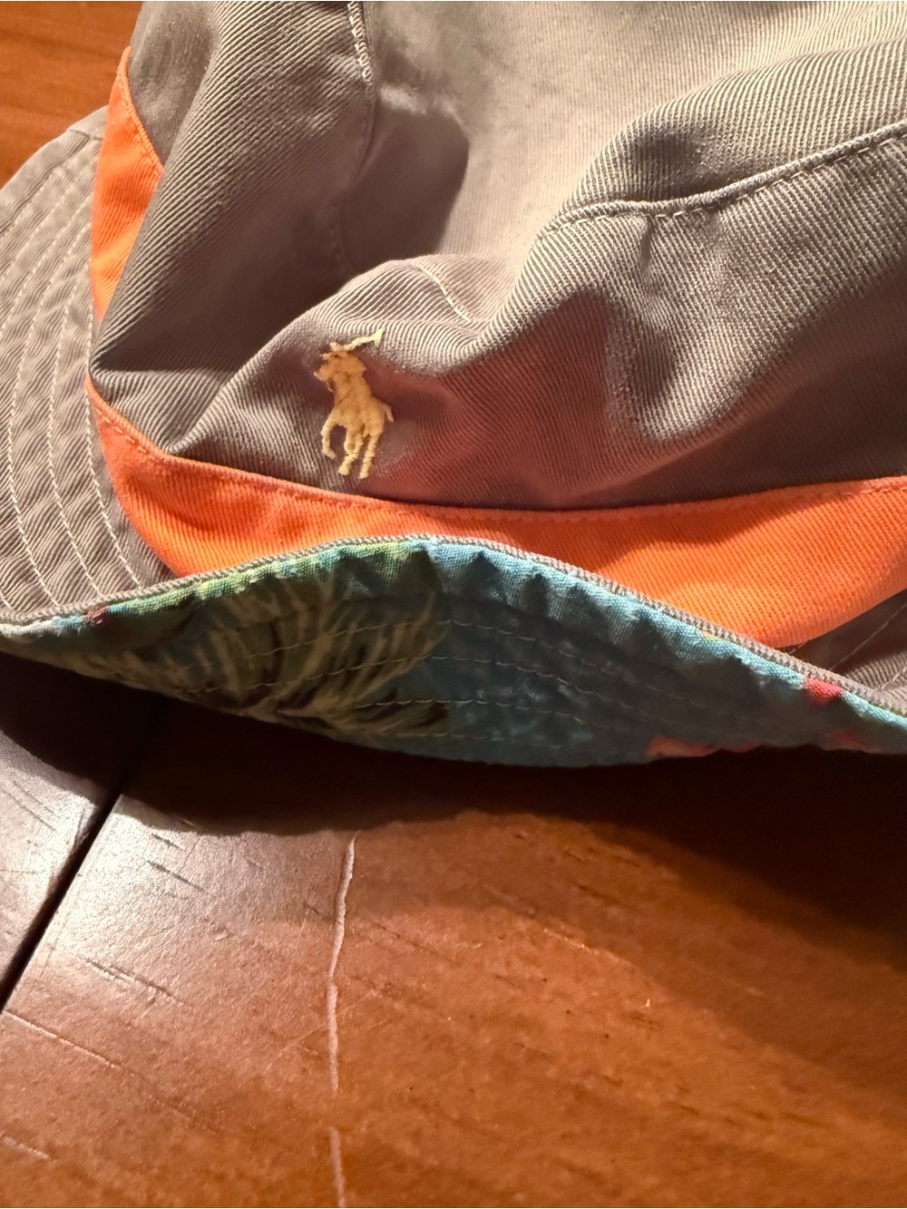 Polo reversible bucket hat